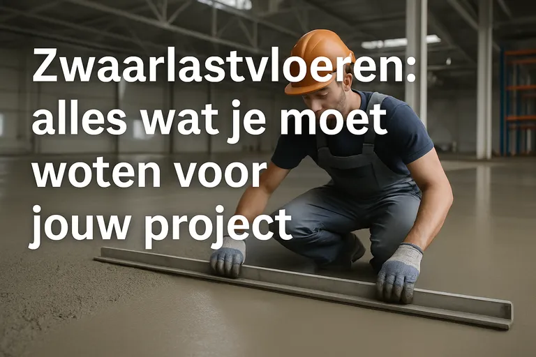 Zwaarlastvloeren: alles wat je moet weten voor jouw project